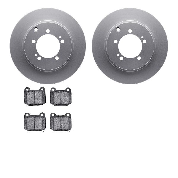 2003-2006 Mitsubishi Lancer Disc Brake Kit - Rear (Dynamic Friction)