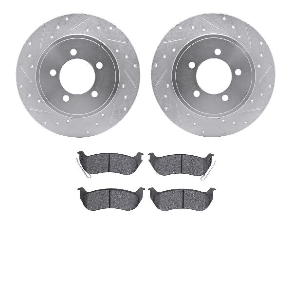 2006-2010 Mercury Mountaineer Disc Brake Kit - Rear (Dynamic Friction)