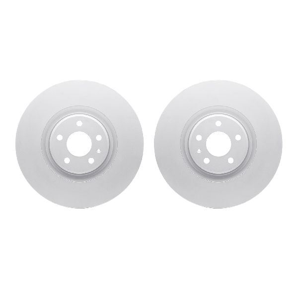 2016-2018 Audi A6 Disc Brake Rotor Set - Front (Dynamic Friction)