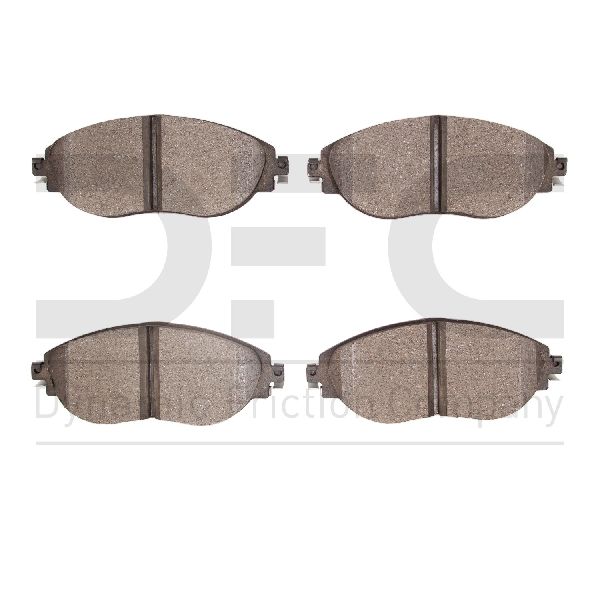 2018-2024 Volkswagen Tiguan Disc Brake Pad Set - Front (Dynamic Friction)