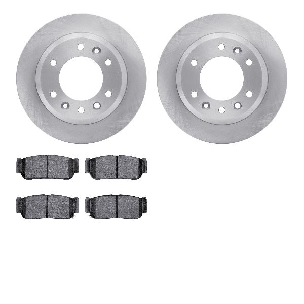 2006 Kia Sedona Disc Brake Kit - Rear (Dynamic Friction)