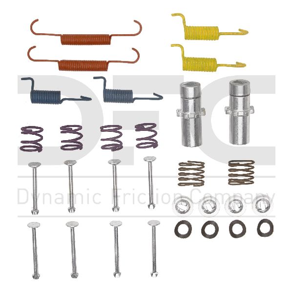 2012-2013 Mitsubishi Outlander Parking Brake Hardware Kit - Rear (Dynamic Friction)
