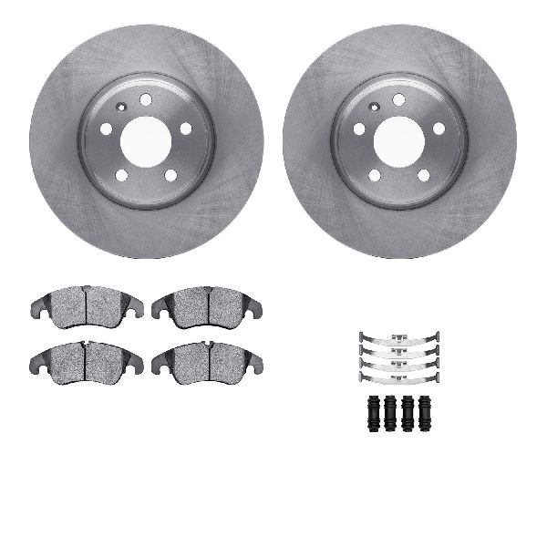 2012-2013 Audi A6 Disc Brake Kit - Front (Dynamic Friction)