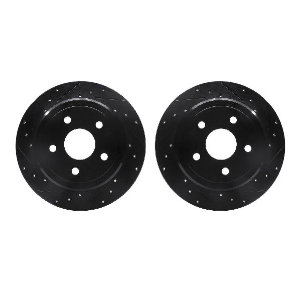 2006-2010 Jeep Commander Disc Brake Rotor Set - Rear (Dynamic Friction)