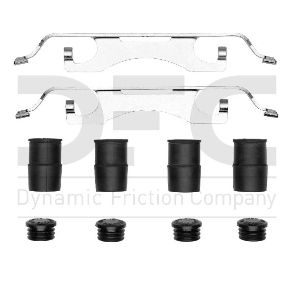 2016-2018 Lincoln MKX Disc Brake Hardware Kit - Front (Dynamic Friction)