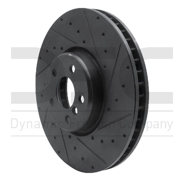 2018-2025 BMW 530e Disc Brake Rotor - Front Right (Dynamic Friction)