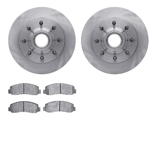 2006-2012 Ford F-350 Super Duty Disc Brake Kit - Front (Dynamic Friction)