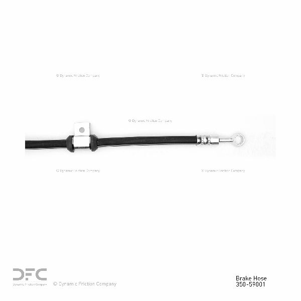 1976-1979 Honda Civic Brake Hydraulic Hose - Front Right (Dynamic Friction)