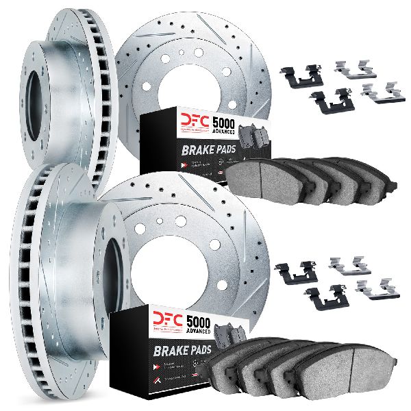 2003-2017 GMC Savana 3500 Disc Brake Kit - Front and Rear (Dynamic Friction)