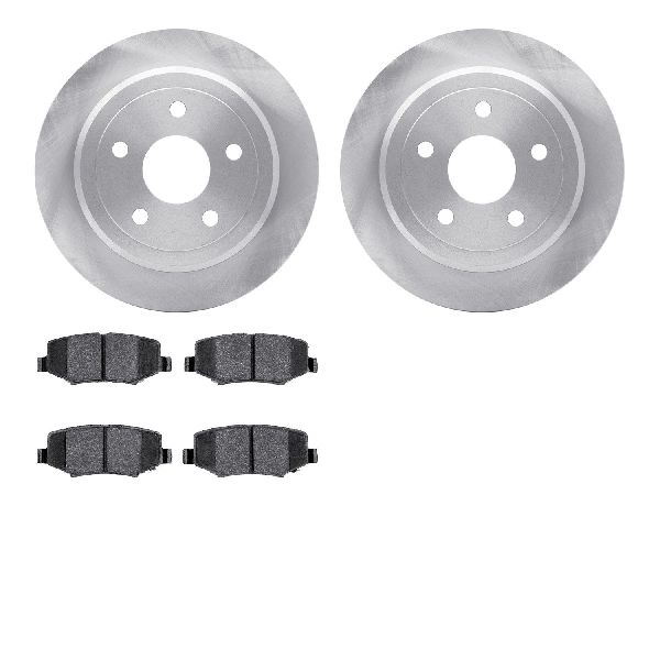 2007-2018 Jeep Wrangler Disc Brake Kit - Rear (Dynamic Friction)