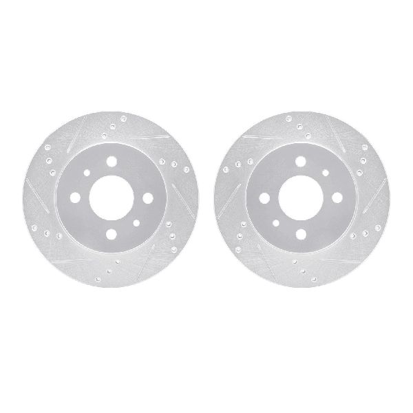 1991-2002 Saturn SL1 Disc Brake Rotor Set - Front (Dynamic Friction)