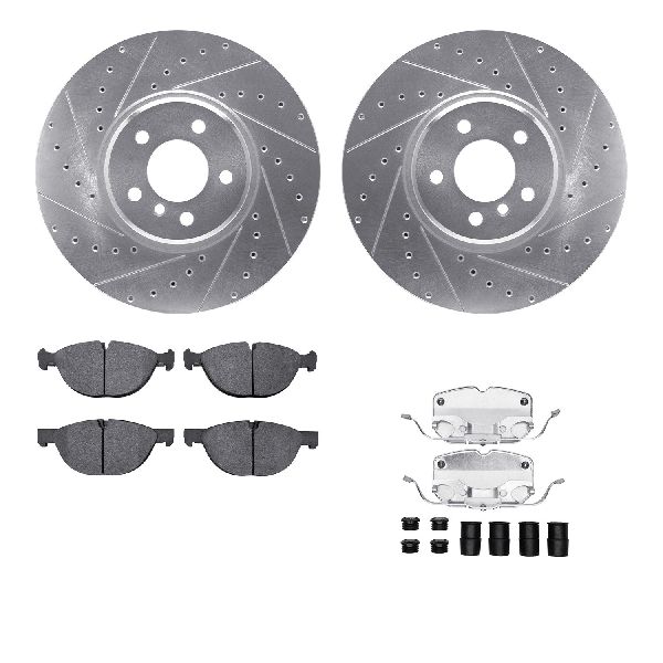 2015-2019 BMW X6 Disc Brake Kit - Front (Dynamic Friction)