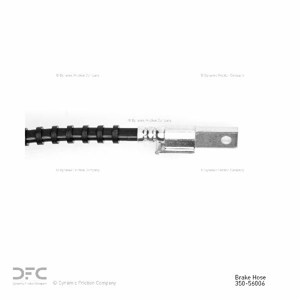 1968-1971 Ford Ranchero Brake Hydraulic Hose - Front Left (Dynamic Friction)