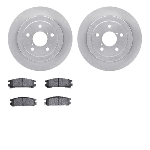 1990-1999 Subaru Legacy Disc Brake Kit - Rear (Dynamic Friction)