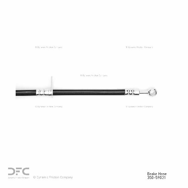1996-1999 Isuzu Oasis Brake Hydraulic Hose - Front Left (Dynamic Friction)