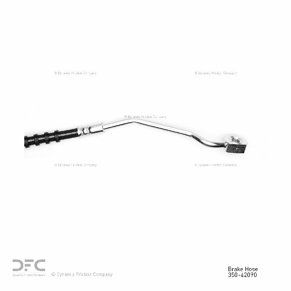1990-1995 Jeep Wrangler Brake Hydraulic Hose - Front Left (Dynamic Friction)