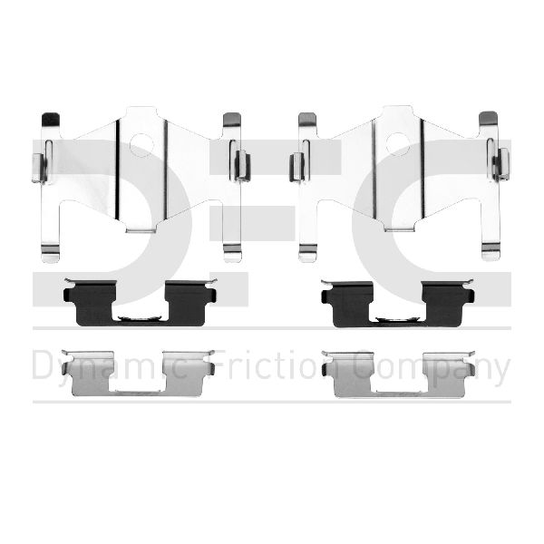 2004-2009 Kia Spectra Disc Brake Hardware Kit - Rear (Dynamic Friction)
