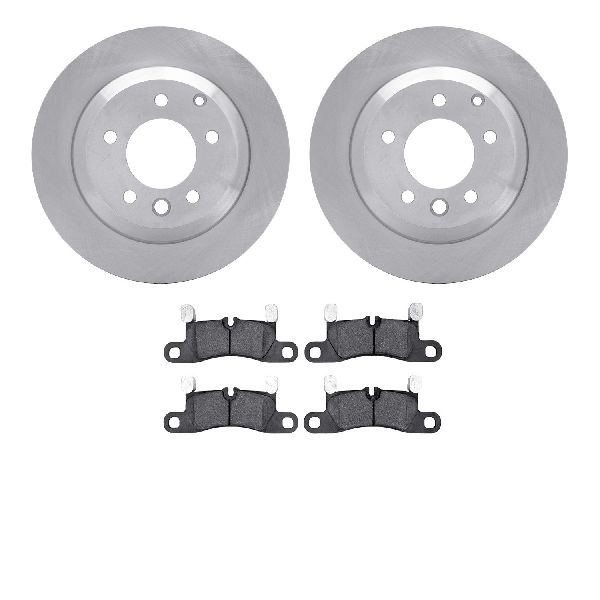2011-2018 Volkswagen Touareg Disc Brake Kit - Rear (Dynamic Friction)