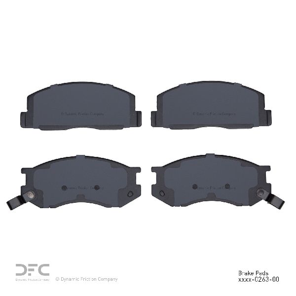 1984-1989 Toyota Van Disc Brake Pad Set - Front (Dynamic Friction)