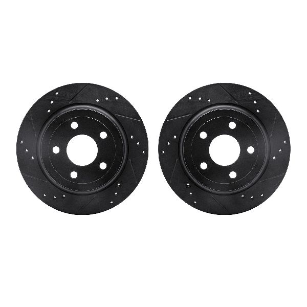 2008-2010 Chevrolet Cobalt Disc Brake Rotor Set - Rear (Dynamic Friction)