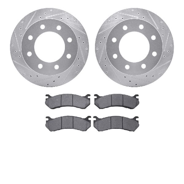2001-2006 GMC Sierra 1500 HD Disc Brake Kit - Rear (Dynamic Friction)