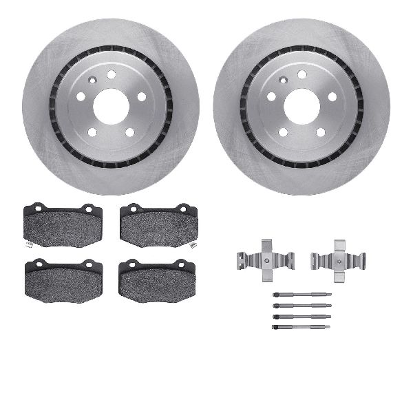 2016-2019 Cadillac ATS Disc Brake Kit - Rear (Dynamic Friction)