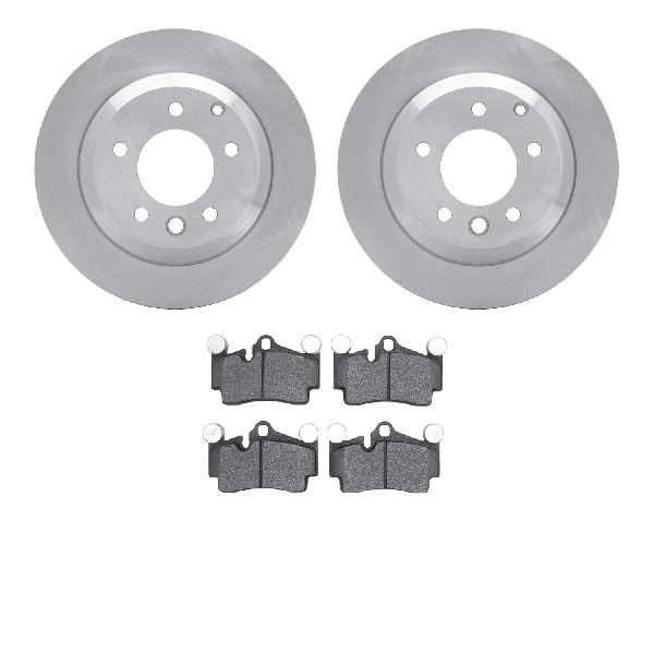 2007-2015 Audi Q7 Disc Brake Kit - Rear (Dynamic Friction)