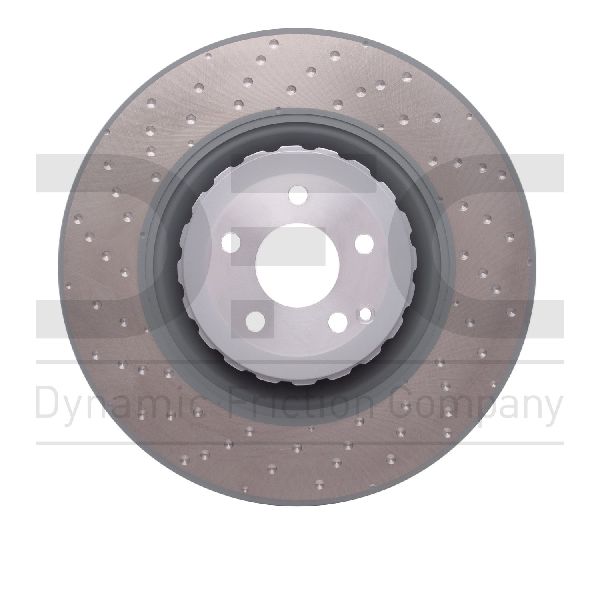 2008-2014 Mercedes-Benz CL63 AMG Disc Brake Rotor - Front (Dynamic Friction)