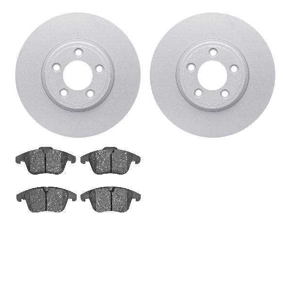 2006-2008 Jaguar S-Type Disc Brake Kit - Front (Dynamic Friction)