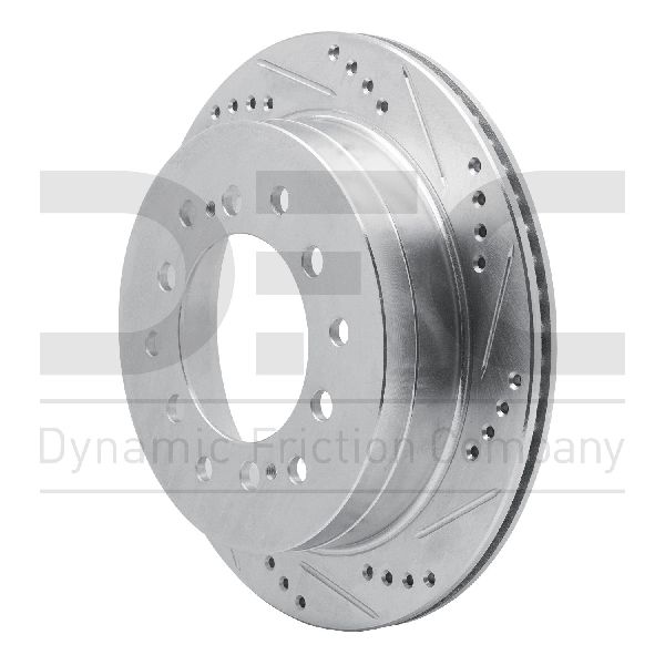 2007-2009 Toyota FJ Cruiser Disc Brake Rotor - Rear Right (Dynamic Friction)