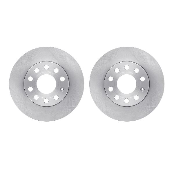 2005-2010 Volkswagen Jetta Disc Brake Rotor Set - Rear (Dynamic Friction)