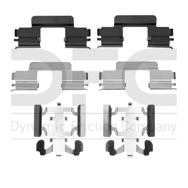 2007 Chevrolet Silverado 1500 Classic Disc Brake Hardware Kit - Rear (Dynamic Friction)