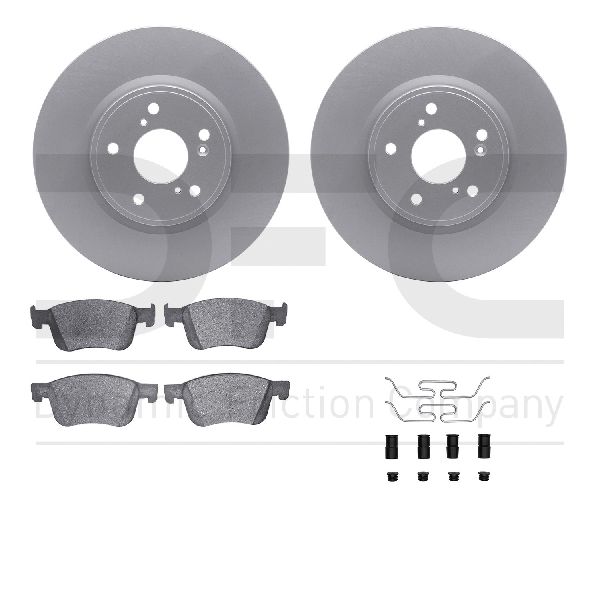 2022-2024 Honda Civic Disc Brake Kit - Front (Dynamic Friction)