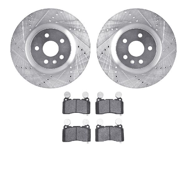 2010-2015 Chevrolet Camaro Disc Brake Kit - Front (Dynamic Friction)