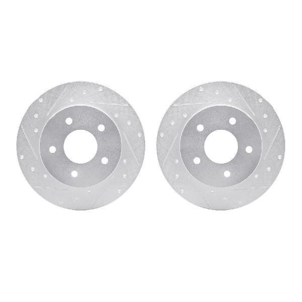 2021-2025 Nissan Kicks Disc Brake Rotor Set - Rear (Dynamic Friction)