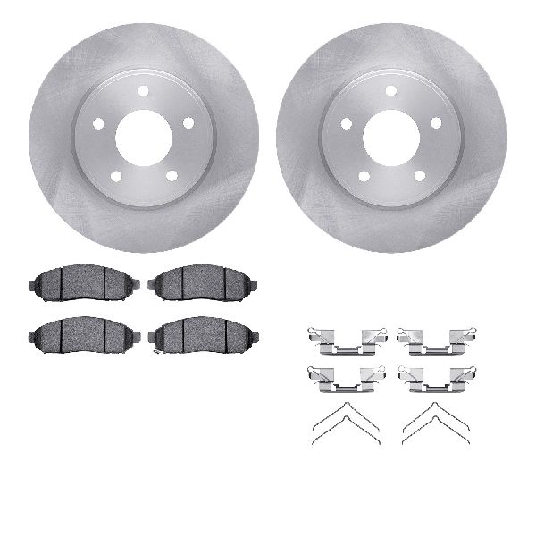 2015-2018 Chevrolet City Express Disc Brake Kit - Front (Dynamic Friction)