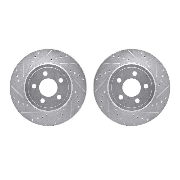 2005-2023 Chrysler 300 Disc Brake Rotor Set - Rear (Dynamic Friction)