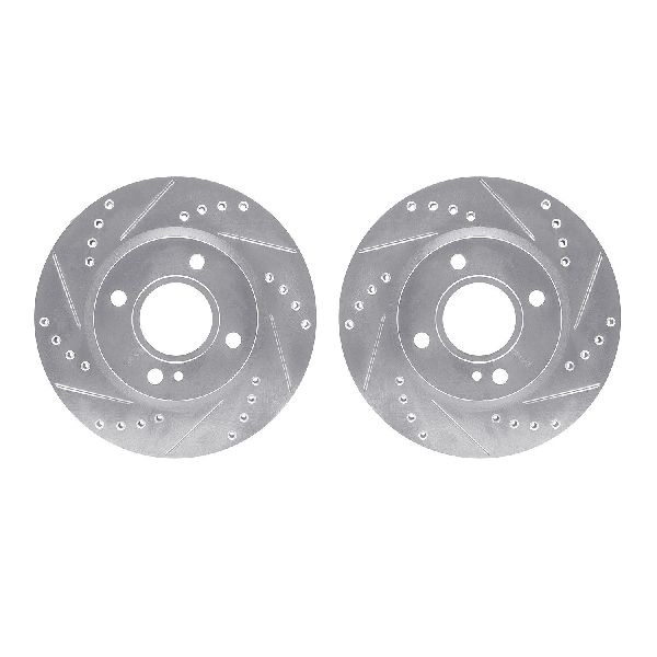 2011-2019 Ford Fiesta Disc Brake Rotor Set - Front (Dynamic Friction)