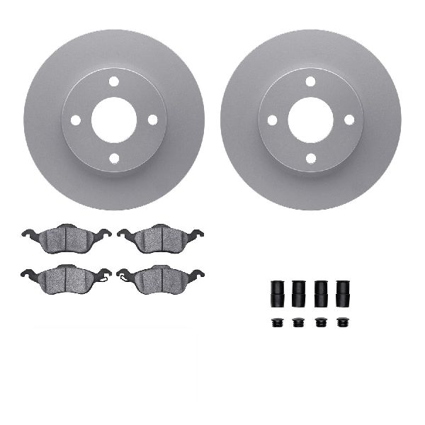 2000-2004 Ford Focus Disc Brake Kit - Front (Dynamic Friction)