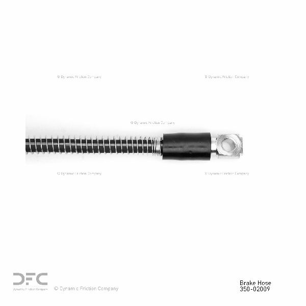 1986-1995 Porsche 928 Brake Hydraulic Hose - Front (Dynamic Friction)