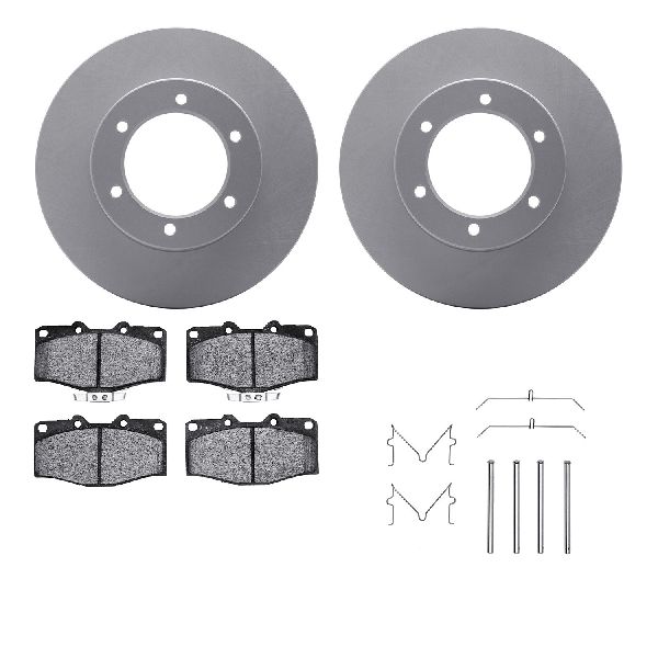1988-1995 Toyota Pickup Disc Brake Kit - Front (Dynamic Friction)