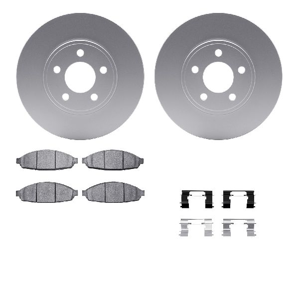 2003-2011 Lincoln Town Car Disc Brake Kit - Front (Dynamic Friction)