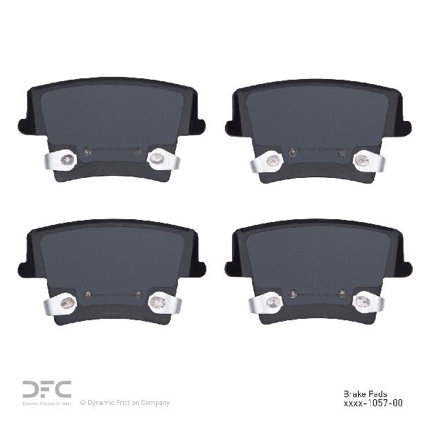 2006-2014 Dodge Charger Disc Brake Pad Set - Rear (Dynamic Friction)
