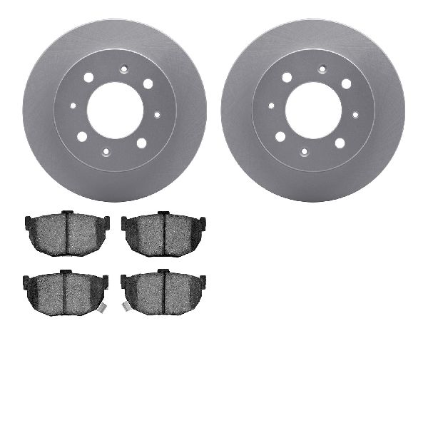 2004-2009 Kia Spectra Disc Brake Kit - Rear (Dynamic Friction)