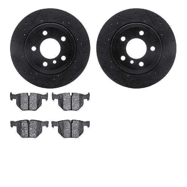 2010-2014 BMW X6 Disc Brake Kit - Rear (Dynamic Friction)