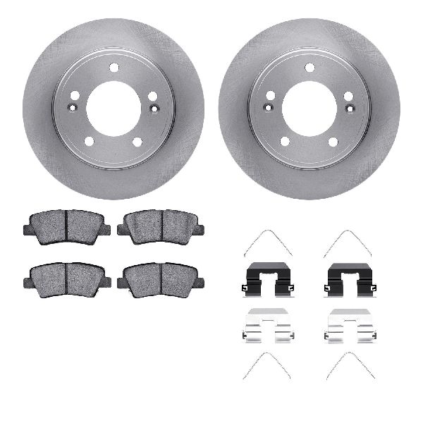 2020-2024 Kia Soul Disc Brake Kit - Rear (Dynamic Friction)