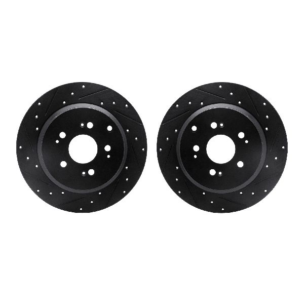 2009-2015 Honda Pilot Disc Brake Rotor Set - Rear (Dynamic Friction)