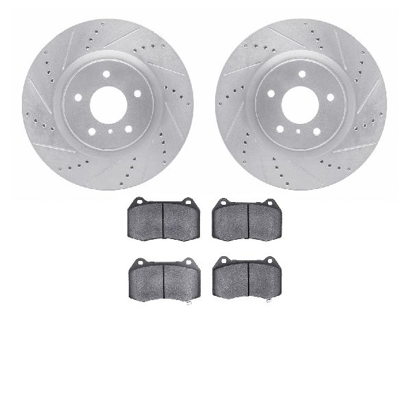 2003-2008 Nissan 350Z Disc Brake Kit - Front (Dynamic Friction)
