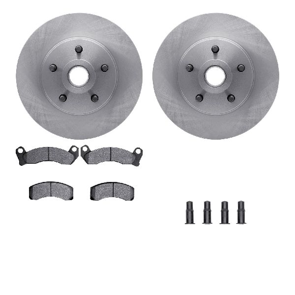 1987-1992 Lincoln Mark VII Disc Brake Kit - Front (Dynamic Friction)