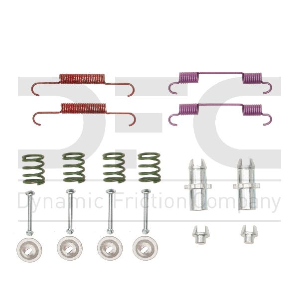 2008-2012 INFINITI EX35 Parking Brake Hardware Kit - Rear (Dynamic Friction)